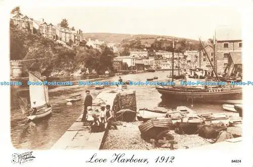 D230377 Looe Harbour Francis Frith Collection 1912