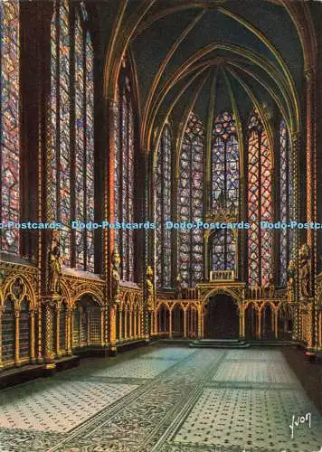 D235055 Paris Interieur de la Sainte Chapelle Yvon S P A D E M