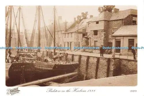 D230384 Padstow in the Harbour 1888 Francis Frith Collection