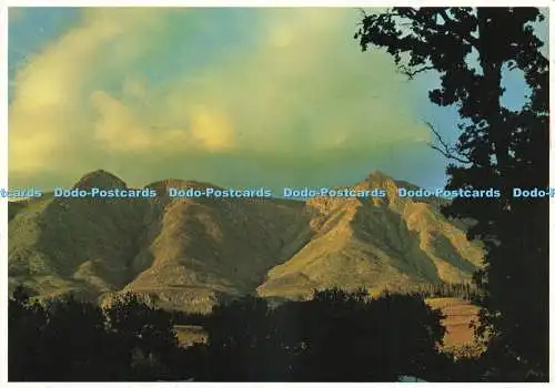 D237296 Südafrika Das Langeberg-Gebirge im Swellendam District Pro