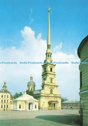 D235063 Leningrad Die Peter-und-Paul-Kathedrale Aurora Kunst UdSSR D Trezini