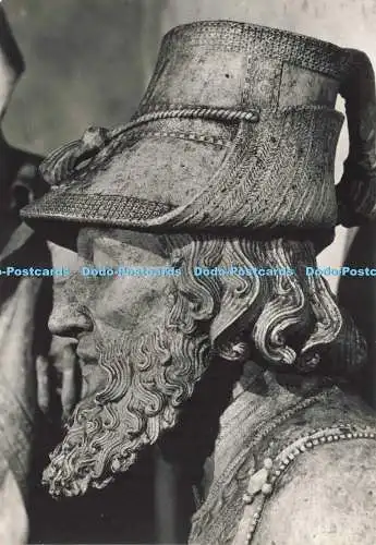 D239611 Carennac Detail de la Mise au Tombeau Joseph d Arimathie XVI s Gaud