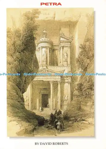D235069 Petra Al Khazneh David Roberts