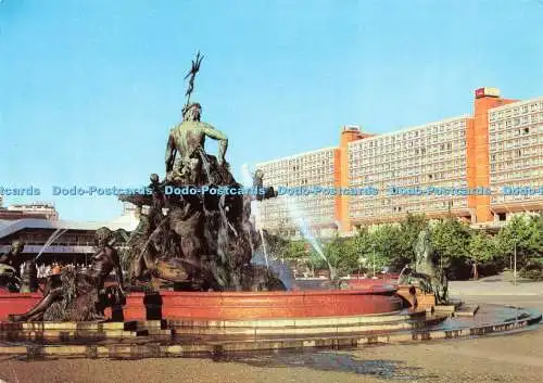 D239633 Berlin Neptunbrunnen und Hauptstraße Bild und Heimat