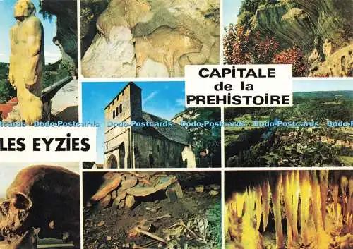 D239648 Les Eyzies Capitale de la Prehistoire Grotte du Grand Roc Vue Generale L