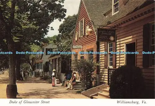 D230429 Va Williamsburg Duke of Gloucester Street Town Crier Publishers