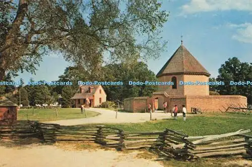 D230431 Virginia Williamsburg Magazin und Guardhouse Mirro Krome H S Crocker Co