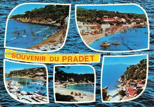 D239654 Souvenir du Pradet La Garonne Les Oursinieres S E P T Multi View 1984