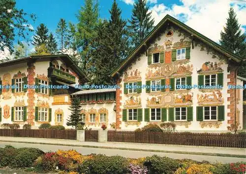 D239668 Passionsspieldorf Oberammergau Hansl und Gretl Heim Martin Hartl 1990