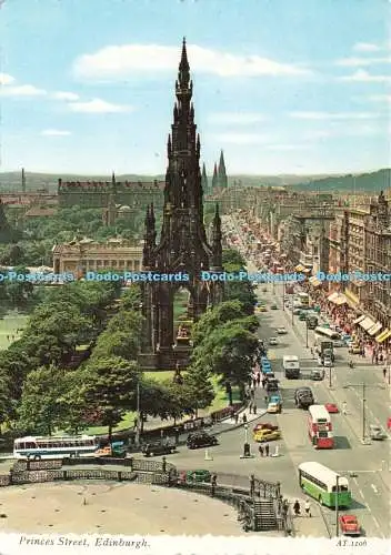 D235123 Edinburgh Princes Street Valentine