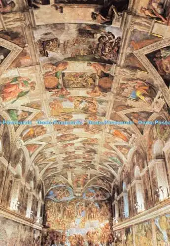 D235128 Sixtinische Kapelle Citta Del Vaticano Lozzi Michelangelo