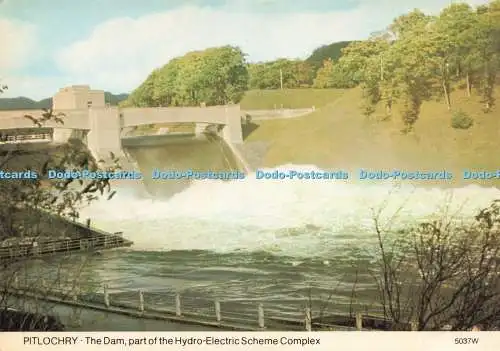 D230454 Pitlochry The Dam Part of the Hydro Electric Scheme Complex Whiteholme L
