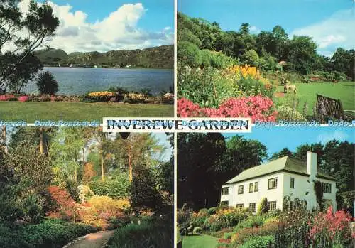 D230455 Inverewe Garden The Peat Banks Inverewe House J Arthur Dixon Ltd Multi V
