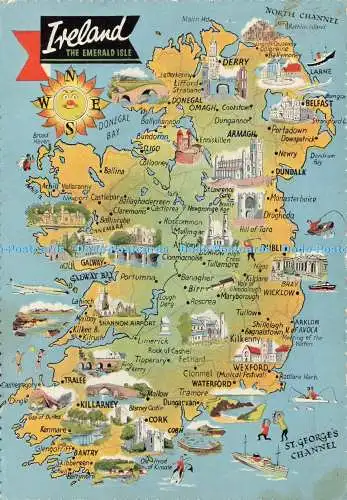 D235134 Irland The Emerald Isle E T W Dennis
