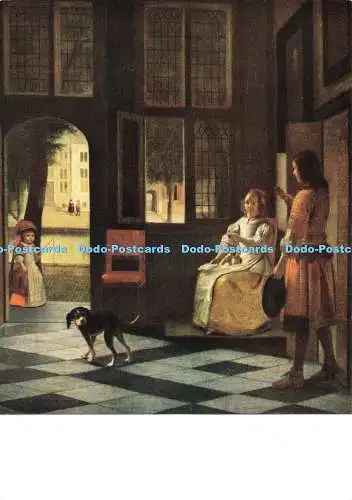 D235189 Amsterdam Rijksmuseum Interior Pieter De Hooch