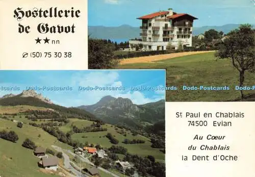 D230523 Hostellerie de Gavot St Paul en Chablais Evian les Bains Publicolor Mult