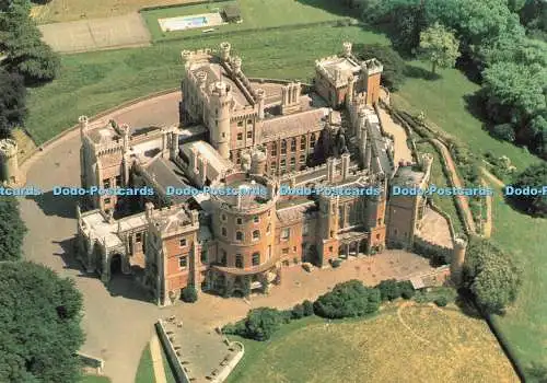 D239741 Schloss Belvoir Luftaufnahme English Life Publications Ltd
