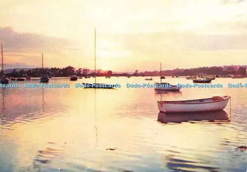 D239744 Bembridge Harbour at Sunset J Arthur Dixon Ltd Brian Bradbury