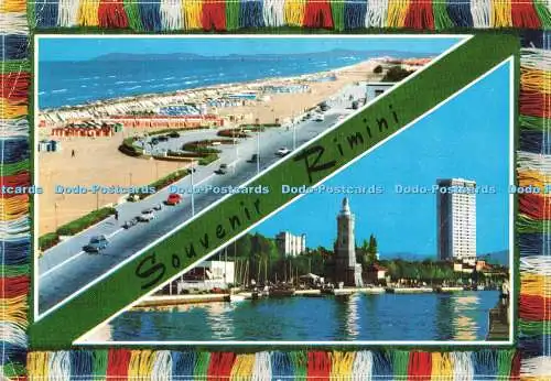 D230584 Souvenir Rimini Riviera Adriatica Multi View 1965