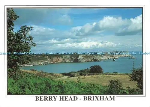 D239794 Brixham Berry Head und St Mary Bay aus Sharkham Europa Karten Neil Metca