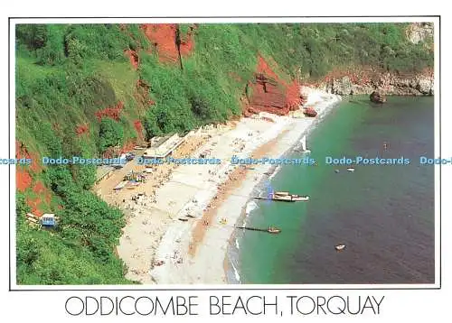 D239795 Torquay Oddicombe Beach Europa Karten Neil Metcalfe