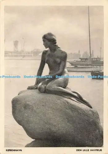 D235247 Kobenhavn Den Lille Havfrue Grundlunds No 2007 1954