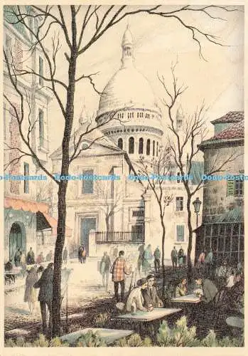 D235249 Paris Place du Tertre Raphael Krisarts