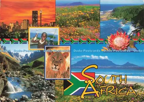 D239800 Südafrika Land of Splendour Art Publishers Ltd Multi View 1998
