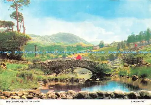 D237480 Watendlath The Old Bridge Lake District Photo Precision Colourmaster Int
