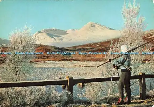 D230592 Glencoe Meall A Bhuiridh Ski Mountain from the Moors of Rannoch Valentin