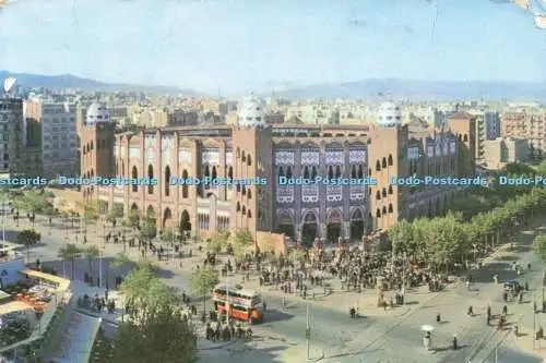 D239814 Barcelona Monumentale Stierkampfarena Soberanas Helios Foto
