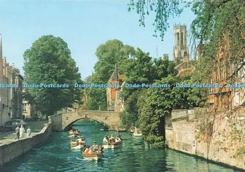 D237495 Brugge The Quai Vert Ern Nels Thill