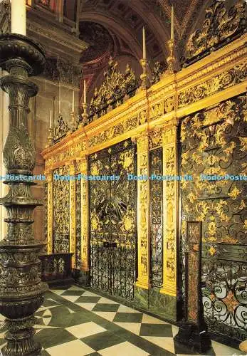 D235270 London St Pauls Cathedral The Tijou Gates Unichrome