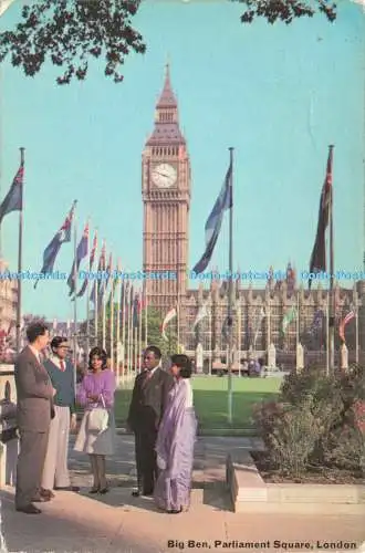 D235271 London Big Ben Parliament Square Kardorama 1969