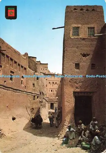 D235273 Ouarzazate Kasbah Street Fisa No 9 Escudo de Oro Komaroc