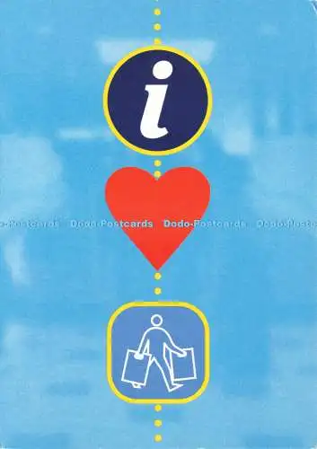 D237501 I Love Shopping Boomerang Active Lifestyle Karten