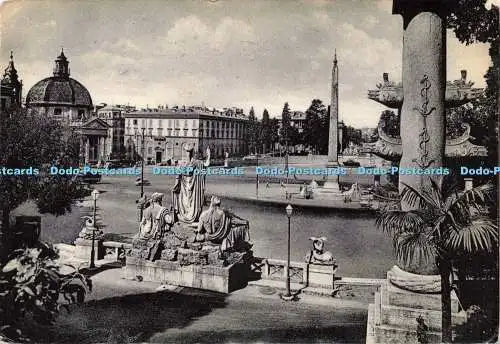 D239839 Roma The People Square Alterocca Terni Fotocristallo 1956