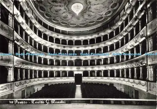 D239841 Pesaro Teatro G Rossini M Derna Fabbri RP 1958