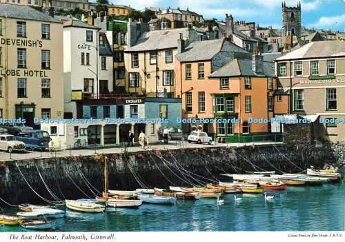 D230632 Cornwall Falmouth The Boat Harbour John Hinde Ltd