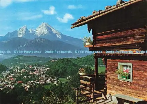 D239850 Berchtesgaden mit Watzmann Ruperti G Schuster Krüger