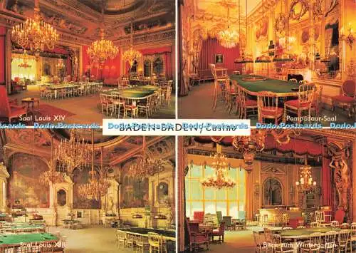 D239852 Baden Baden Casino Saal Ludwig XIV Freiburg im Breisgau Nr 3102