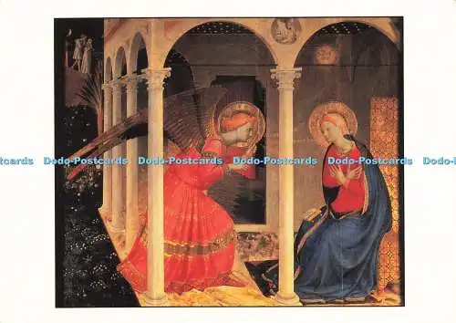 D239858 Cortona Museo Diocesano Die Verkündigung Bridgeman Kunstbibliothek Angelico