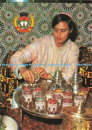 D237544 Ceremonial du The Accueil et Douceur du Maroc Jeff