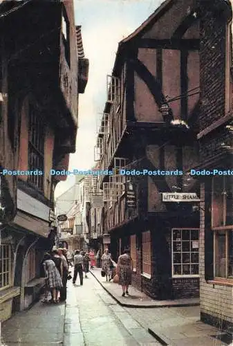 D235327 York The Shambles J Arthur Dixon 1967