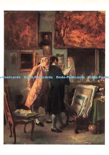 D235331 The Wallace Collection An Artist Showing His Work Jean Louis Ernest Meis