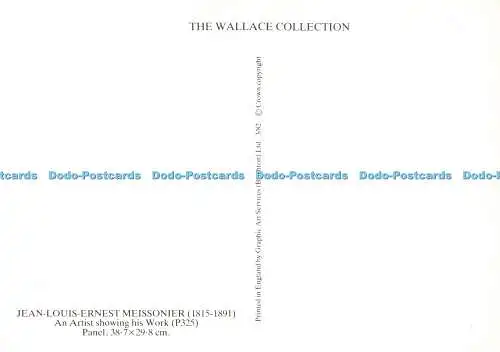 D235331 The Wallace Collection An Artist Showing His Work Jean Louis Ernest Meis