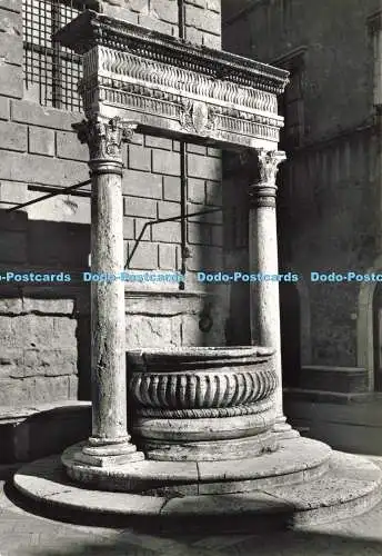 D237561 Pienza Il Pozzo Detto dei Cani Nella Piazza Pio II Neri Nereo Berretta R