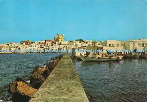 D230667 Paros Naoussa Blick vom Hafen