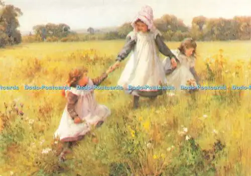D239883 Pflücken von Wildblumen Medici Society Ltd William Affleck