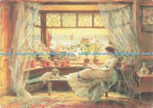 D239887 Hastings Lesung am Fenster Bridgeman Art Gallery Woman Weekly Charle